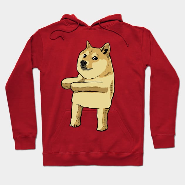 Dancing Doge Hoodie by Sketchy